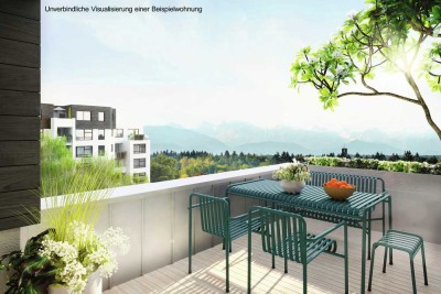 Neubau-Penthouse im 7.OG in effizienter Bauweise mit Wärmepumpe (A+)