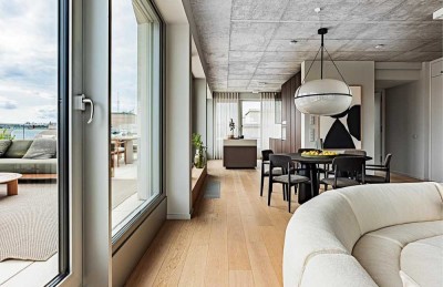 Luxus-Rückzug: Penthouse mit Terrasse