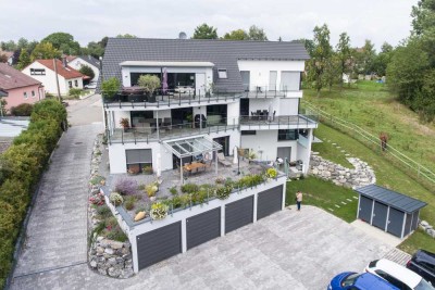 Neuwertige 3,5-Zimmer Wohnung mit Garten am Tobel - sehr idyllisch