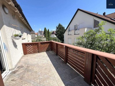 +Bezugsfreie 3-Zi.Whg mit Balkon in zentraler Lage von Korntal+