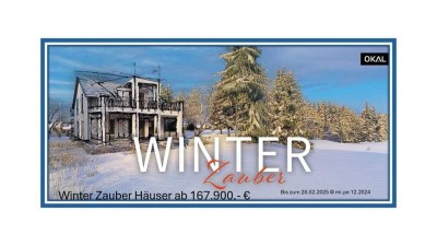 Winterzauber mit 7 exklusiven Aktionshäusern ab 167.900, - EUR Stadtvilla ohne Grundstück!