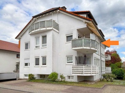 Gepflegte 3-Zimmer-Wohnung mit Garage in ruhiger Sackgasse und kleiner Wohnanlage