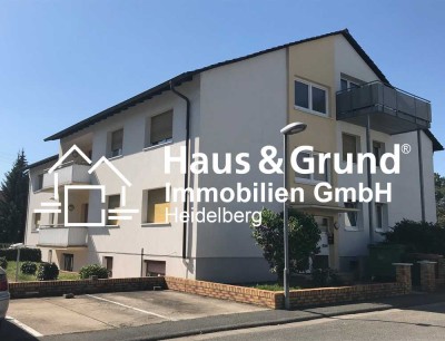 Haus & Grund Immobilien GmbH - frisch renovierte 3-ZKB mit Balkon und PKW-Stellplatz in Leimen