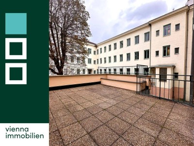 3-Zimmer-Altbauwohnung mit Terrasse I WG-geeignet