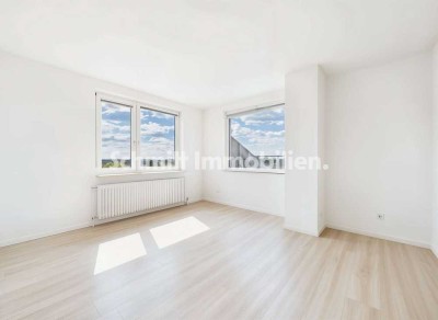 Penthouse in Hattersheim – Einbauküche, Dachterrasse & 2 Stellplätze