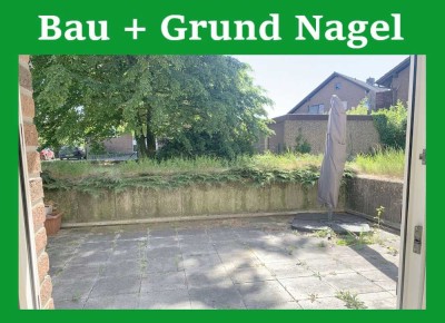 Souterrainwohnung mit großer Terrasse in zentraler, ruhiger Lage