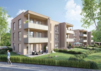 JETZT INFORMIEREN! Moderne Eigentumswohnungen im stadtnahen Grün - barrierefrei mit Aufzug - für a