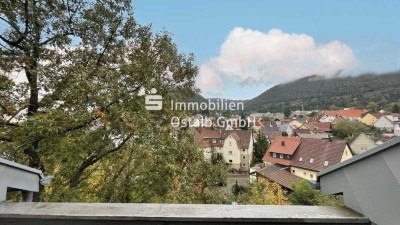 Ausblick garantiert! Maisonettewohnung in Heubach