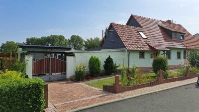 Preiswerte, gepflegte 4-Zimmer-Doppelhaushälfte in Weimar Tröbsdorf