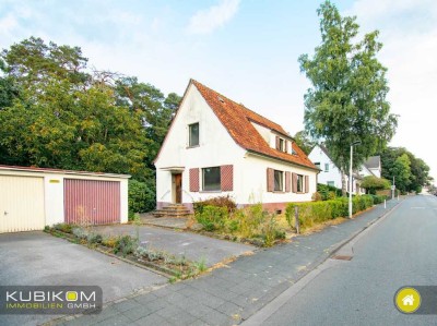 Naturnahes Familienidyll mit Potenzial – freistehendes Einfamilienhaus in Ohligs. Garage.