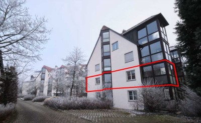 Hell, großzügig, ruhig und grün im Herzen der Stadt