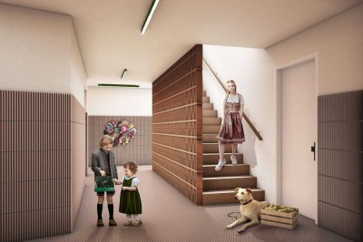 Grüner Wohntraum: Stilvolle 3-Zimmer-Wohnung mit Loggia und Balkon