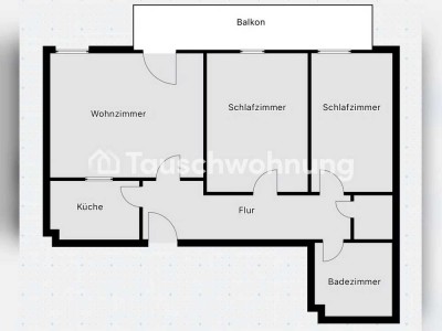 Tauschwohnung: Tausch 3 gegen 4 Raumwohnung in Bornstedt