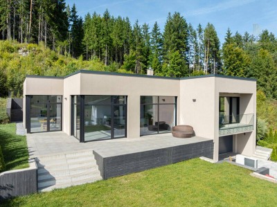 Design trifft Natur: Architektenhaus in Schiefling am Wörthersee