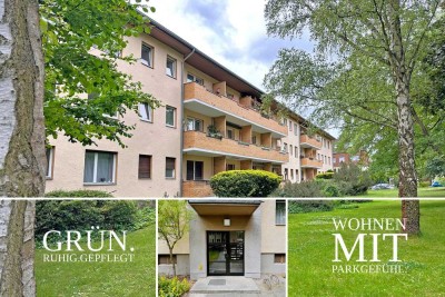 Licht. Luft. Lebensqualität! Bezugsfreie 3,5-Zimmer-Wohnung mit Balkon im grünen Marienfelde