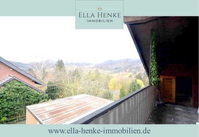 Wunderschöne, helle 3-Zimmer-Wohnung mit Balkon und schöner Aussicht in Lautenthal.