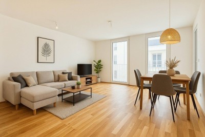 PROVISIONSFREI UND PREISREDUZIERT - Erstbezug - 2 Zimmer - ca. 54 m² WFL - Loggia