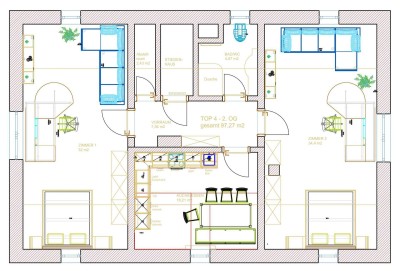 2-Zimmer-Wohnung im Zentrum von Andorf - Perfekt als WG geeignet!