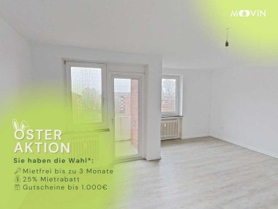 ++ WOHNEN MIT CHARME: Renovierte 3-Zimmer-Wohnung mit Balkon und Tageslichtbad ++