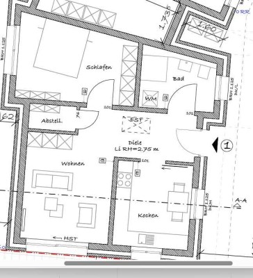 2-Zimmer Wohnung in Brietlingen-Moorburg