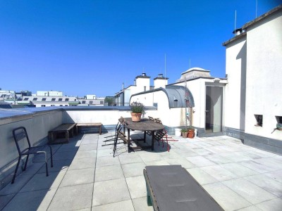 LOFTARTIGES WOHNEN - Sonnige Gemeinschafts-Dachterrasse