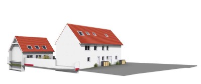 Doppelhaushälfte West -neu & größer- mit Terrasse, Garten und Stellplatz - inkl. Abriss -