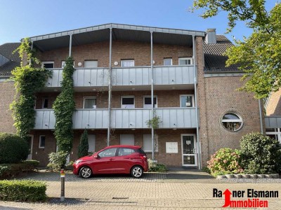 Kranenburg: Ruhige, zentral gelegene Seniorenwohnung mit Terrasse und Stellplatz