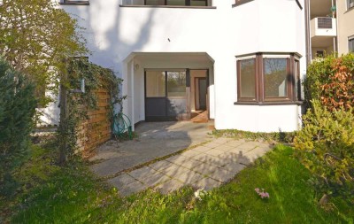 renoviert und ab sofort bezugsfrei: EG Wohnung mit kleinem Garten in zentraler Lage München Pasing