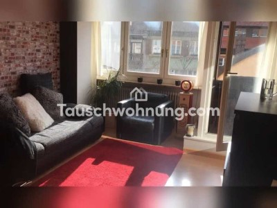 Tauschwohnung: Kleine Zwei Zimmer Wohnung in der Altstadt mit zwei Balkonen