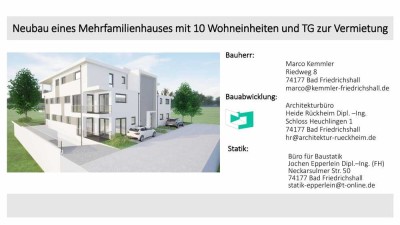 Stilvolle 2,5-Zimmer-Erdgeschosswohnung mit gehobener Innenausstattung mit EBK in Bad Friedrichshall