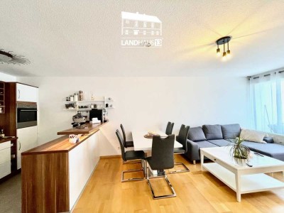 Modernisierte 2•Zimmer•Eigentumswohnung im Terrassenstil • Balkon • Garage • Finthen