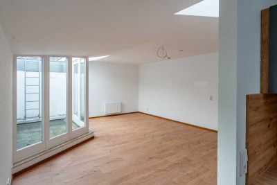 Innenstadtnahe 1-Raum-Wohnung mit Balkon und Einbauküche