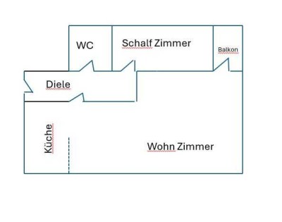 Exklusive 3,5-Raum-Wohnung mit Balkon und EBK in Frankfurt am Main - Griesheim