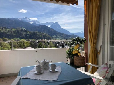 Fantastische Sicht*Helle 3,5-Zimmer-Whg.*zentral in Partenkirchen*Aufzug*Garage*Dr.Wigger-Straße
