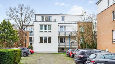 Exklusive Penthouse-Wohnung (teilmöbliert) mit großer Dachterrasse in Meerbusch-Büderich