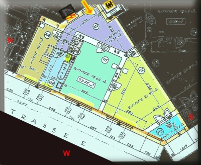 Wohnung in ruhiger Lage mit guter Infrastruktur