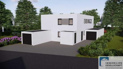 Neubau - Attraktive Obergeschosswohnung mit Garage - KfW55