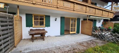 Sonnige Gartenwohnung in den Chiemgauer Alpen