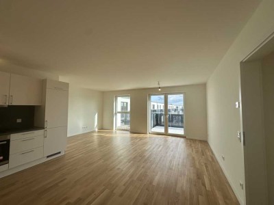 KfW 40-Neubau-Wohnung mit EBK, Südbalkon, Echtholzparkett, Fahrstuhl, Tiefgarage