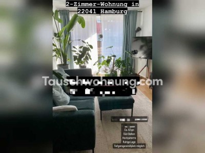 Tauschwohnung: Zentral gelegene 2 Zimmerwohnung Wandsbek Markt