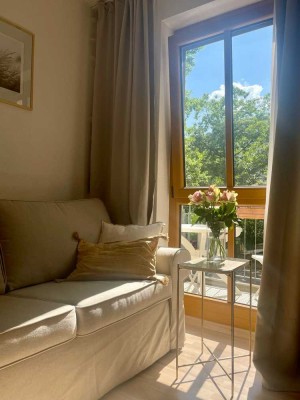 Sehr attraktives, möbliertes 1-Zimmer-Apartment mit Balkon