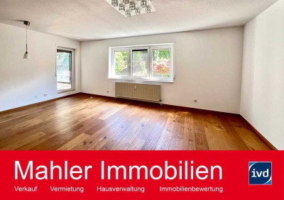 Modernisierte 3 ZKB Eigentumswohnung mit Garten und Stellplatz in Auerbach