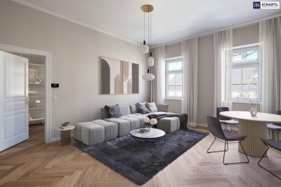 Altbau mit Charme - Erstbezug! Ruhige Seitengasse + U-Bahn um´s Eck + Blick ins Grüne + Ideale Raumaufteilung + Hochwertige Ausstattung + Flügeltüren! Jetzt zugreifen!
