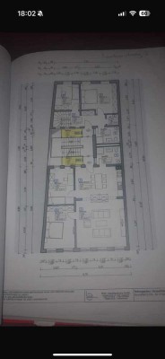 Modernisierte Wohnung mit drei Zimmern sowie Balkon und Einbauküche in Landau