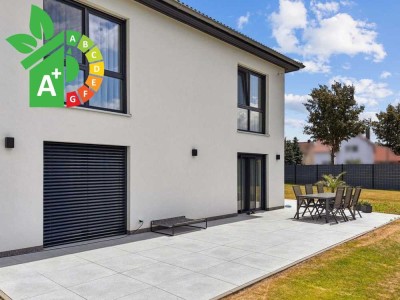 Exklusive Stadtvilla in Bülstringen – Neubau 2024 mit gehobener Ausstattung auf großem Grundstück