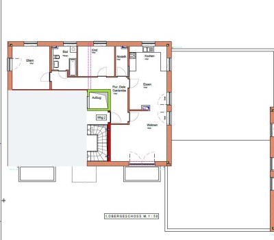 Helle Neubau 3-Zimmer-Wohnung (Nr. 2) mit Balkon u. Dachterrasse, in Landshut