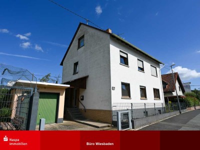 Wiesbaden: Dreifamilienhaus mit Potenzial – Wohnen & Investieren in Breckenheim!