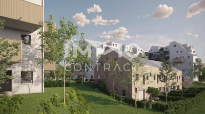 3-Zimmer Balkon Wohnung in architektonischem Highlight - provisionsfrei!