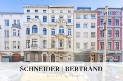 Moderne und gepflegte 2 Zimmer Altbauwohnung im Frankenberger Viertel