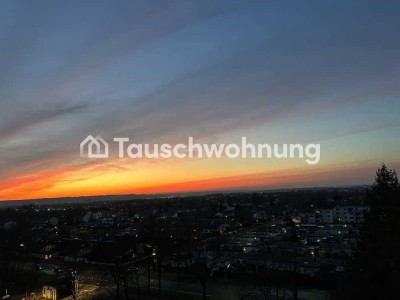 Tauschwohnung: Wohnung mit schönem Blick und großen Balkon